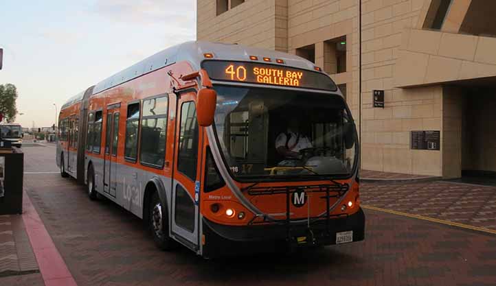 LA Metro Local NABI 60-BRT 9588